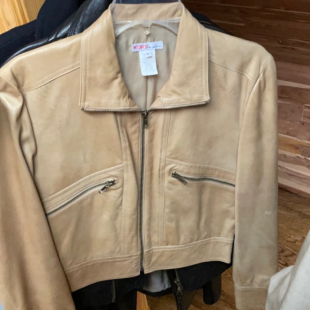 Michael Kors Leather Jacket